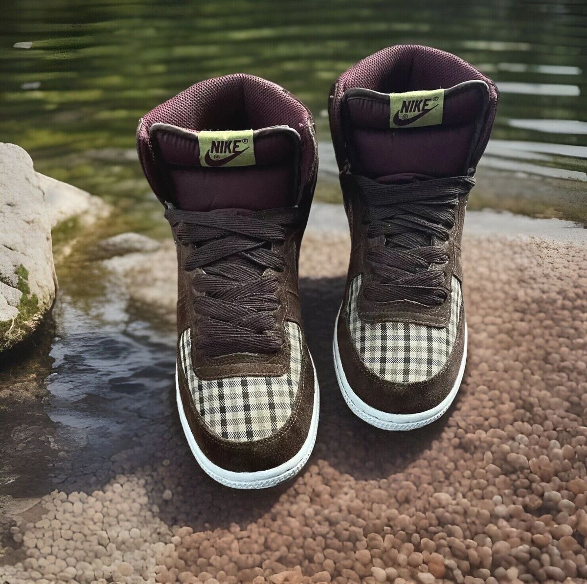 NIKE TERMINATOR HI SUEDE “LIMITED EDITION” SNEAKERS BROWN NIKE TERMINATOR HI SUEDE “LIMITED EDITION” SNEAKERS BROWN