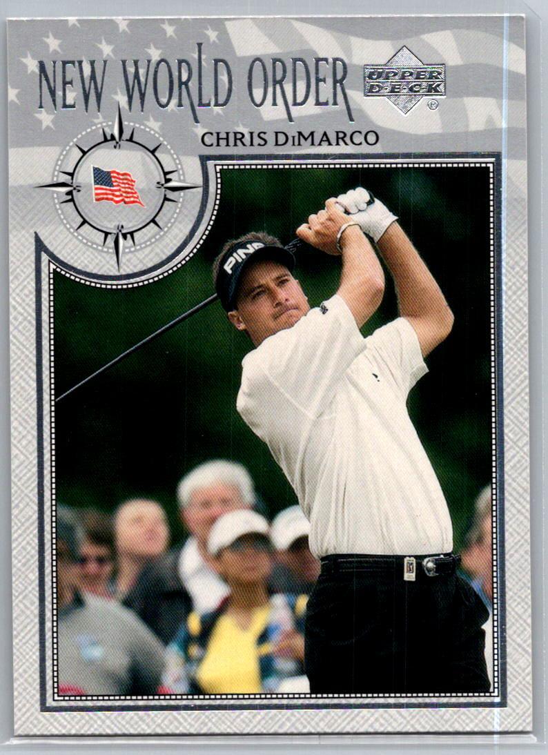 2002 Upper Deck Golf #74 Chris DiMarco - Silver - VG
