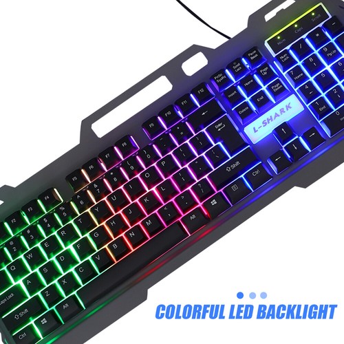 Schwimmende Tastatur Der USB -Kabelmaus Kabelgebundene Computertastatur - Afbeelding 4 van 12