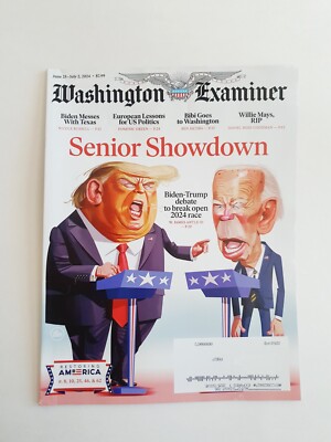 Washington Examiner Magazine June 25, 2024 Senior Showdown Biden Trump Debate