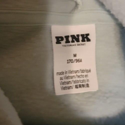 PINK Victoria's Secret Hoodie Pullover Sweatshirt bequem lässig Medium Aspen Logo - Bild 3 von 7
