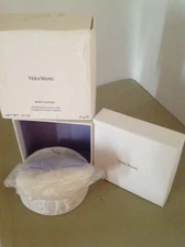 VERA WANG Body Luxury Shimmer Powder Puff PERFUME EDP 10g .35oz NIB Large SZ