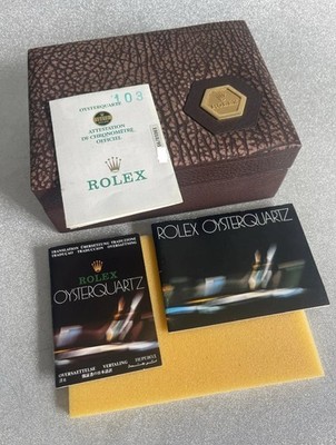 Warranty Guarantee Rolex Oyster Quarz 19018 Garanzia