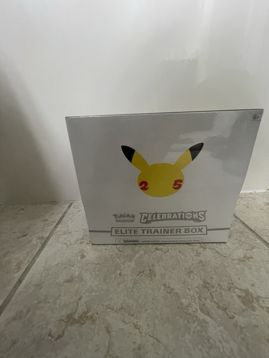 Pokémon TCG: 25th Anniversary Celebrations Elite Trainer Box (2021) for  sale online