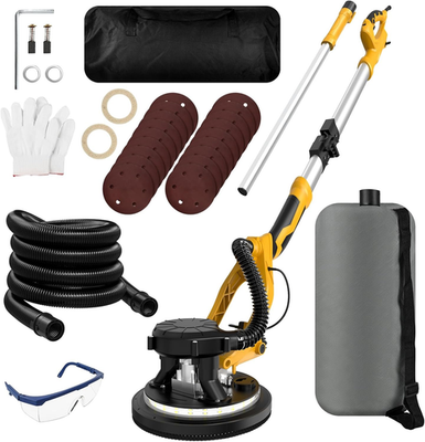 #ad 1250W 11.5A Drywall Sander Electric Drywall Sander with Vacuum Dust Collection $140.93
