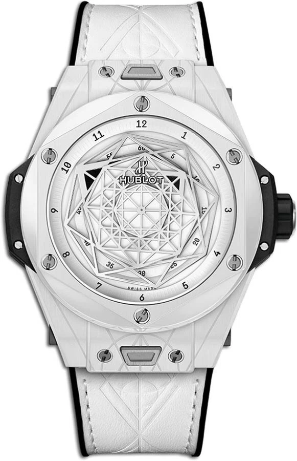 Hublot — Hublot Big Bang Sang Bleu Limited Out of 200 White Dial Ceramic 45mm Men's Watch