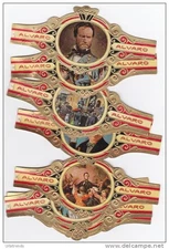 30 BIG Cigar Bands Alvaro US Civil War 1967 Rare Set Some Minor Issues