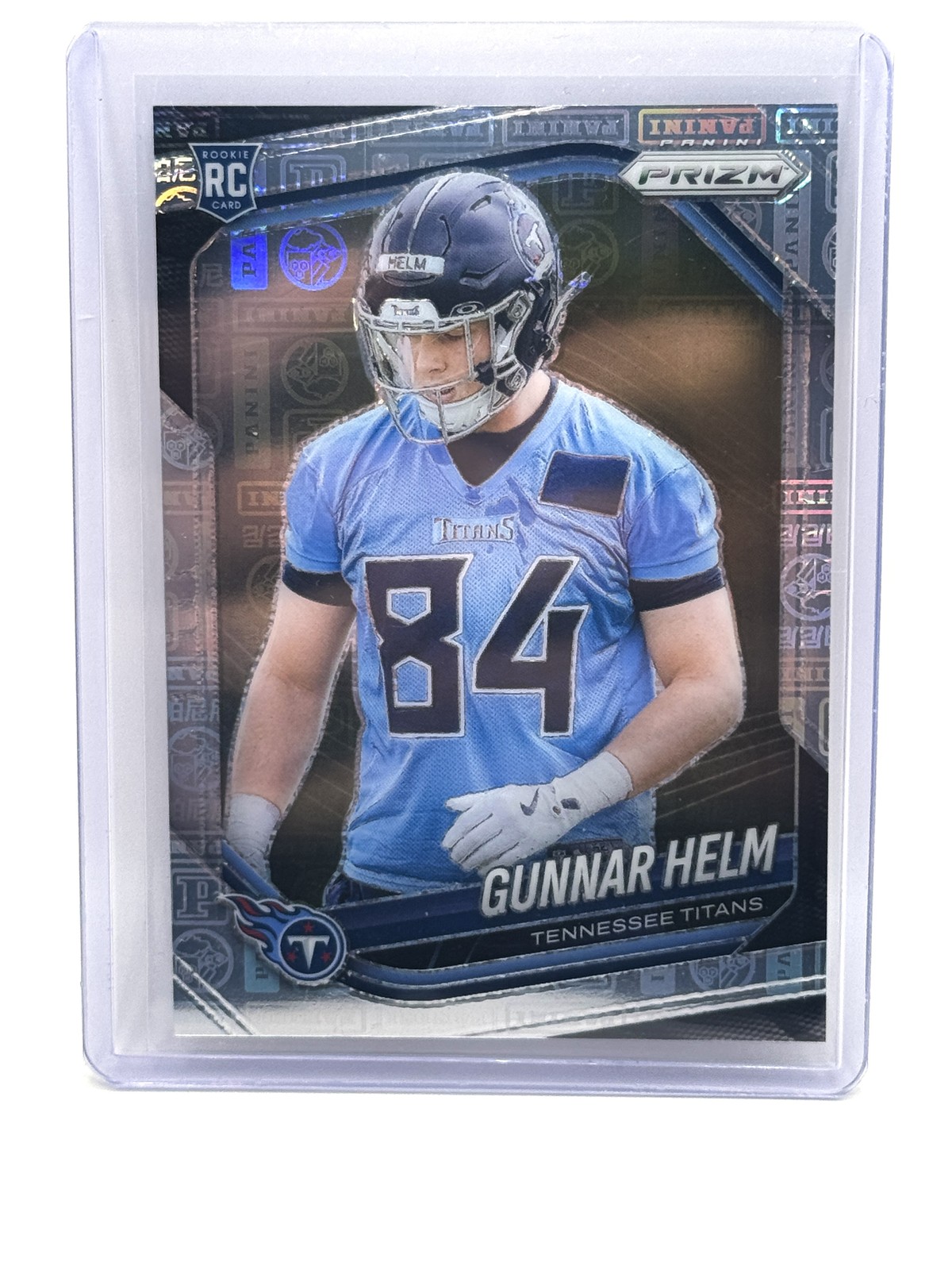 2025 Panini Prizm #359 Gunnar Helm Panini Logo #/20