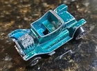 Mattel Hot Wheels Vintage 1968 Hot Heap Redline Aqua -MISSING INTERIOR-