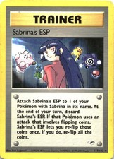 Sabrina's ESP 117/132 Uncommon Gym Heroes Pokemon Unlimited Moderately Played on eBay