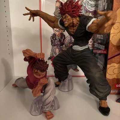 Grappler Baki Baki Yujiro Action Figur Set 2 Stück Vintage No Box Rare Limited