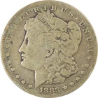 1883 S Morgan Dollar F Fine Silver $1 Coin Collectible SKU:I24243