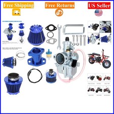 VM22 Carburetor Kit for Predator 212cc 224cc 196cc Mini Bike Go Kart, Blue