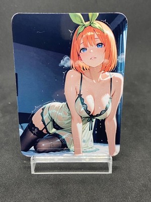 Yotsuba Nakano Sexy Card/ ACG Card /Anime Card / Sexy Waifu / Waifu Card