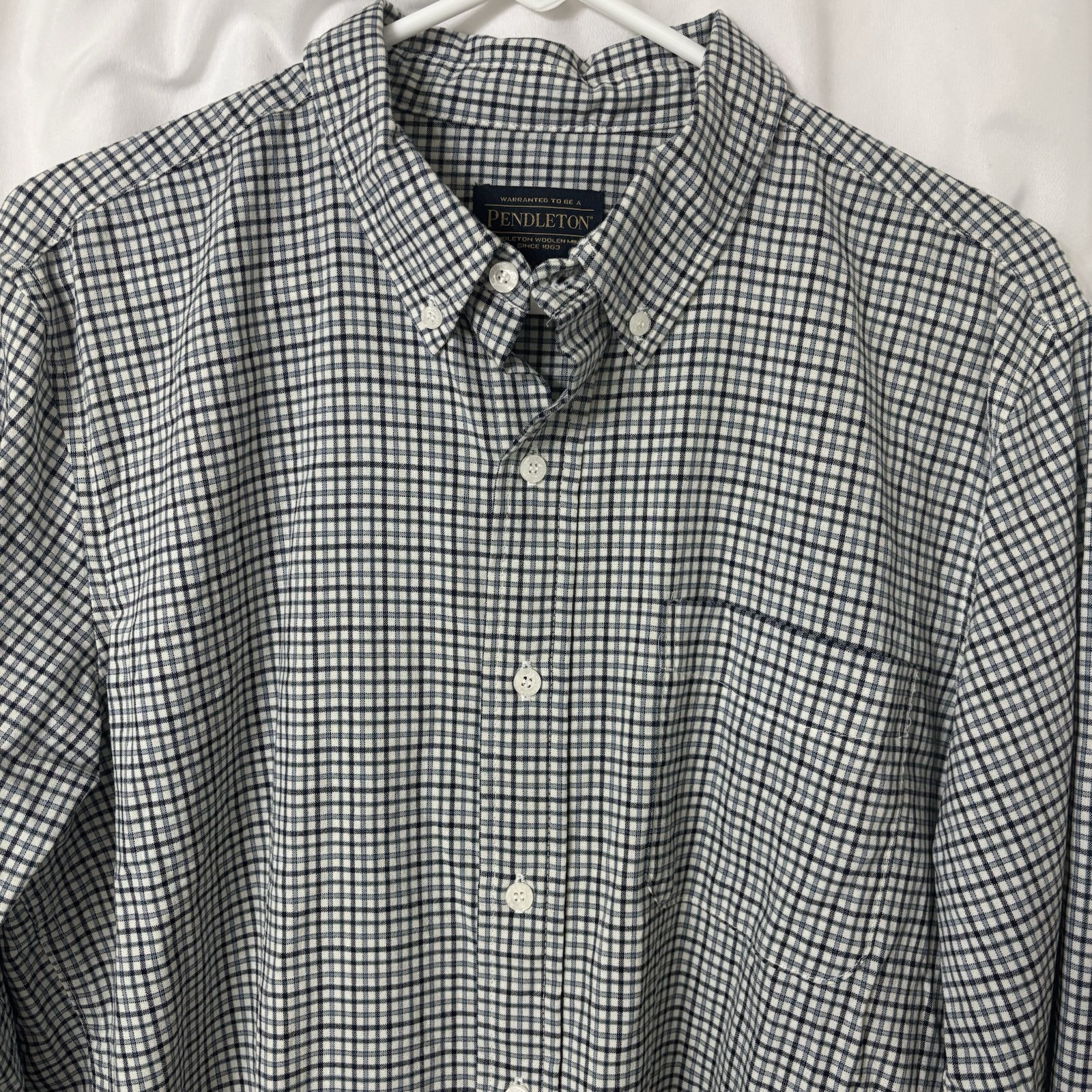 Pendleton Men's Check Long Sleeve Button Down Shi… - image 1
