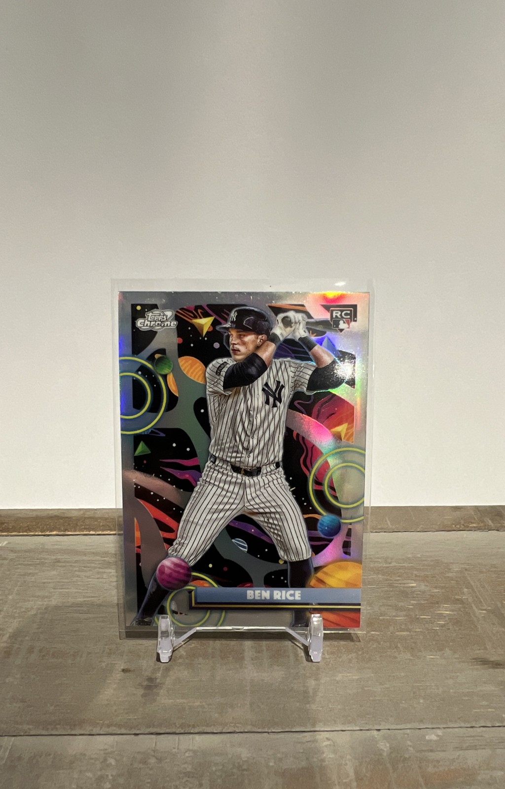 2025 Topps Cosmic Chrome - Ben Rice #174 Refractor (RC) New York Yankees