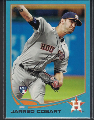 2013 Topps Update Jarred Cosart RC #US211 Walmart Blue Houston Astros