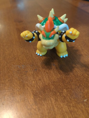 #ad Nintendo Super Mario Bowser Figure 3quot; Cake Topper $12.00