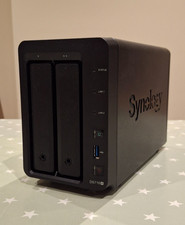 Synology DiskStation DS718+ 2 Bay NAS System (Fully Working) + FREE Cat 6a Cable