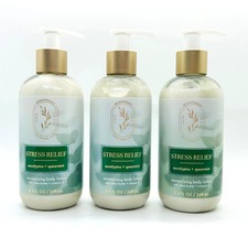 3 Bath Body Works Aromatherapy Stress Relief EUCALYPTUS SPEARMINT Body Lotion