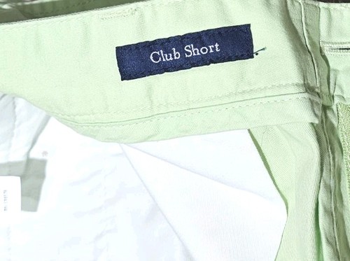 VINEYARD VINES-Green Cttn Twill, Mens Flt.Fnt, Summer CLUB Chino Shorts-(35) - Picture 4 of 5