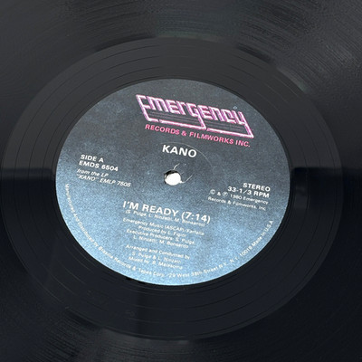 Kano - I'm Ready b/w Holly Dolly 1980 12 Inch Vinyl EP Disco Funk Electronic