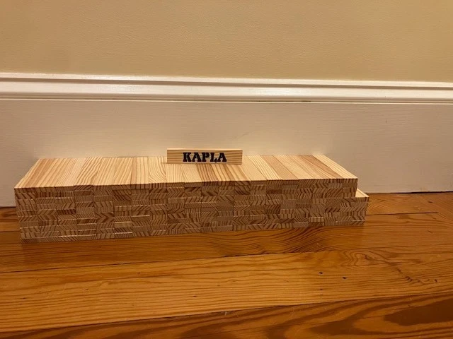 Kapla 207 piece set with Book in a Chest - Image 3 of 4