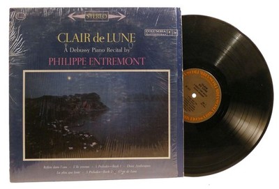 Philippe Entremont CLAIR DE LUNE VINYL LP A Debussy Piano Recital MS 6214