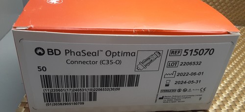 BD PhaSeal Optima Stecker (C35-O) (50 werkseitig versiegelt) 515070 - Bild 8 von 9