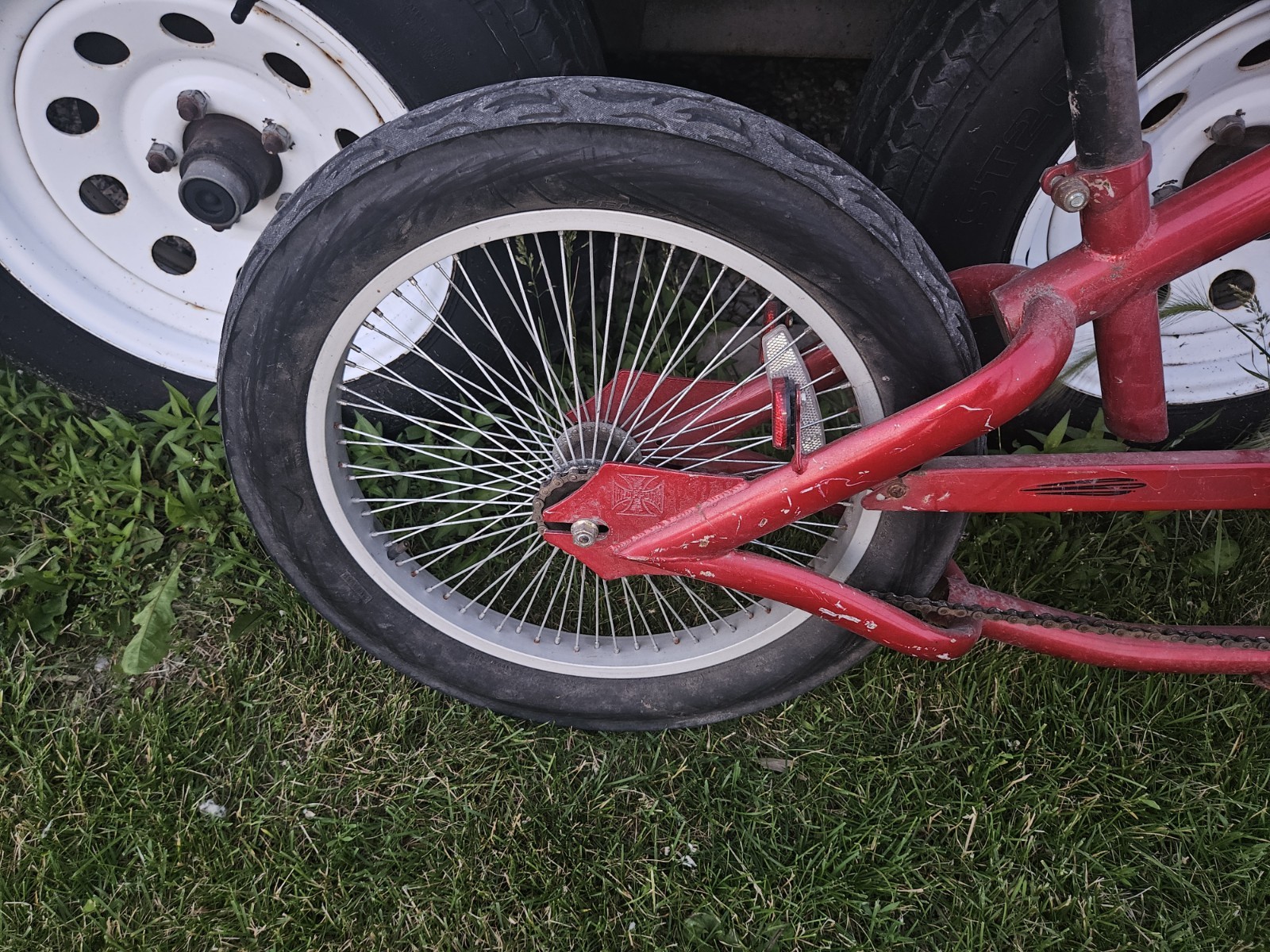 West Coast Choppers Jesse James chopper bicycle Red 