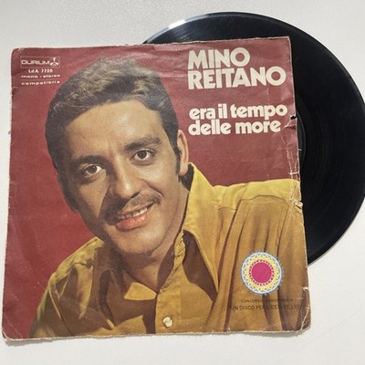 MINO REITANO ERA IL TEMPO DELLE MORE VINYL SCHALLPLATTE 45 RUNDEN ITALIENISCHE MUSIK 