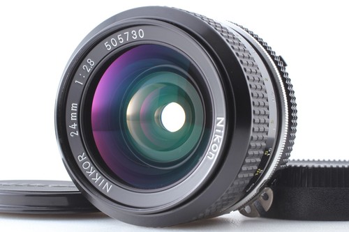 [Near MINT] Nikon New NIKKOR 24mm f/2.8 AI Converted Wide Angle Lens JAPAN