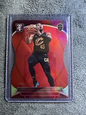 Donovan Mitchell 2024 Totally Certified Red Die-Cut Platinum Mirror /125 #122