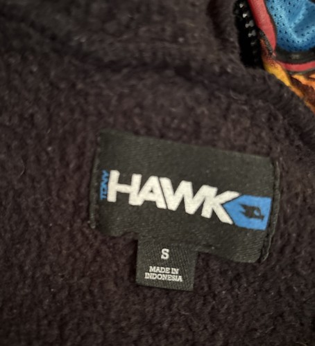 Tony Hawk Jacket Youth Small Black Full Zip Skeleton Skull Skater Punk Y2K Cpix - Picture 8 of 11