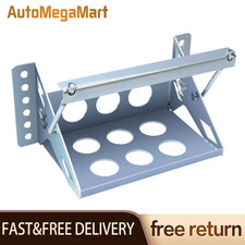 Steel Bolt On Battery Mounting Box Tray Universal Fits 14.3 Overall Hold Down