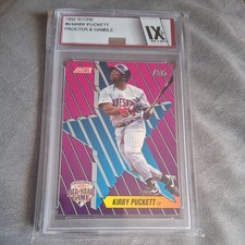 1992 Score Procter and Gamble #6 Kirby Puckett Minnesota Twins HOF