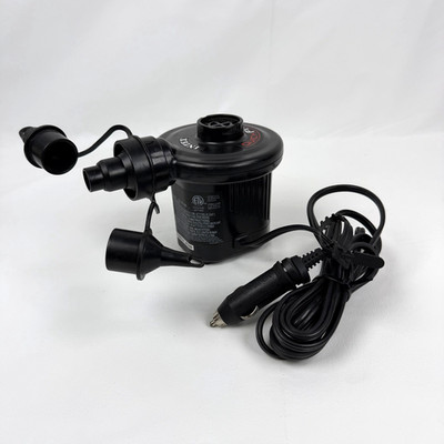 Intex Quick-Fill DC Electric Air Pump, 12V Car Plug, Max. Air Flow 21.2CFM