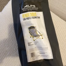 Rendezvous Low Camping Chairs for Adults with Arms, Cool Mesh Center, Powder ...