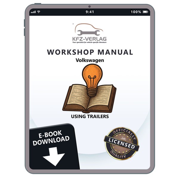 Vw Bora Type 1J 1998-2006 Guide For Using Trailers Workshop Manual Download File-image