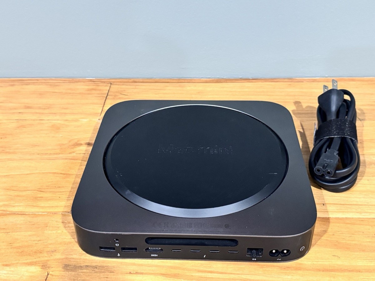 Apple Mac Mini 2018 i7 3.2GHz 16GB RAM 512gb SSD Wi-fi Space Gray