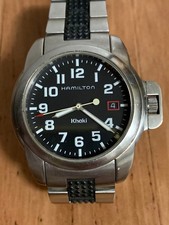 Orologio Hamilton Khaki 6309 Action Quartz stile militare Giappone raro