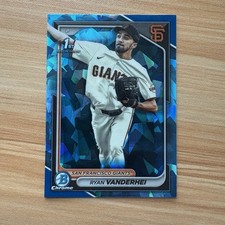2024 Bowman Chrome Sapphire Ryan Vanderhei 1st San Francisco Giants #BCP-15
