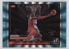 2021 Donruss Franchise Features Holo Teal Laser Shai Gilgeous-Alexander #25 0q5