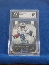 Michael Irvin Cards, Rookie Cards and Autographed Memorabilia Guide 12