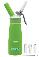 Whip! 1/4 Liter (1/2 Pint) Aluminum Dispenser Green