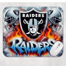 Raiders Football Computer Non Slip Custom Mouse Pad
