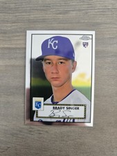 2021 Topps Chrome Platinum Anniversary RC Brady Singer