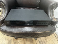 Kenwood Quartz Synthesizer AM-FM Stereo Tuner KT-58 Black( Untested) Turns On