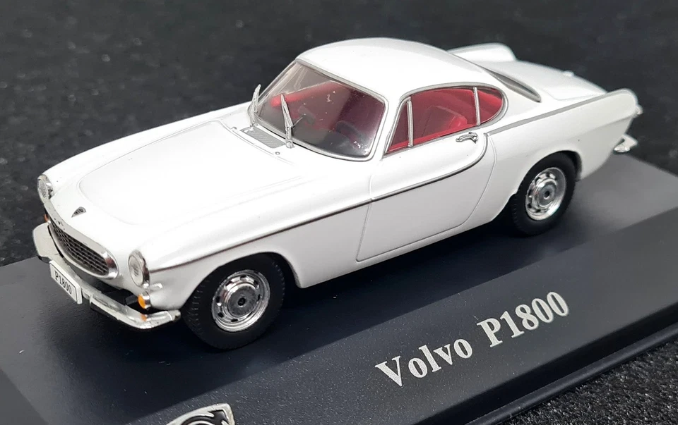 Atlas 1/43 Volvo P1800 White (The Saint) Diecast Scale Model Car - Image 3 of 4