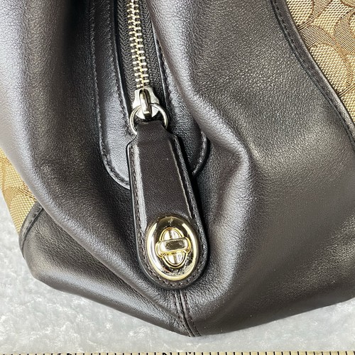 Coach New York Edie Satchel Handbag - Brown 33523 - Picture 5 of 18